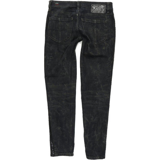 Diesel Zivy 008S9 Women Blue Skinny Slim Stretch Jeans W27 L32