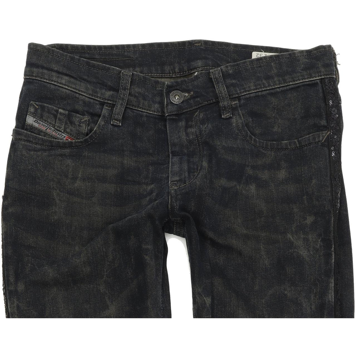 Diesel Zivy 008S9 Women Blue Skinny Slim Stretch Jeans W27 L32