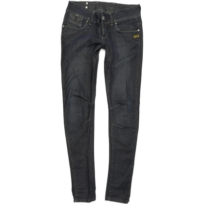 G-Star Fender Women Blue Skinny Slim Stretch Jeans W27 L32