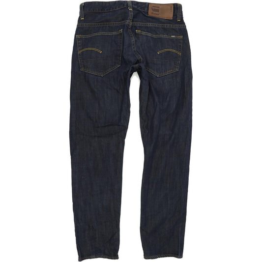 G-Star 3301 Men Blue Tapered Slim Jeans W31 L31