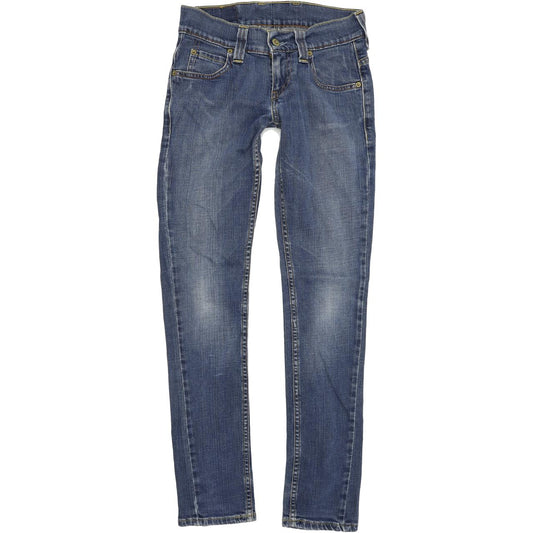 Levi's 603 Women Blue Skinny Slim Stretch Jeans W26 L32
