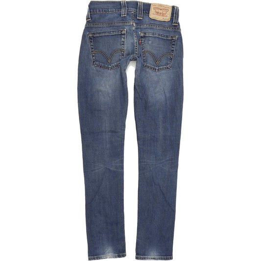 Levi's 603 Women Blue Skinny Slim Stretch Jeans W26 L32