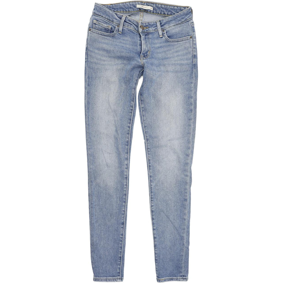 Levi's 711 Women Blue Skinny Slim Stretch Jeans W26 L32