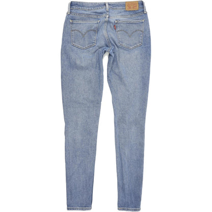Levi's 711 Women Blue Skinny Slim Stretch Jeans W26 L32