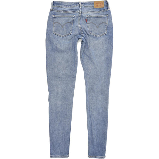 Levi's 711 Women Blue Skinny Slim Stretch Jeans W26 L32