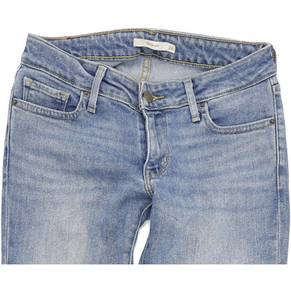 Levi's 711 Women Blue Skinny Slim Stretch Jeans W26 L32