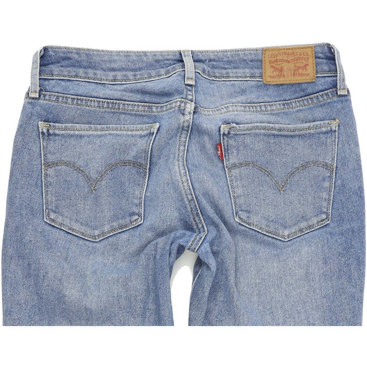 Levi's 711 Women Blue Skinny Slim Stretch Jeans W26 L32