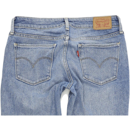 Levi's 711 Women Blue Skinny Slim Stretch Jeans W26 L32