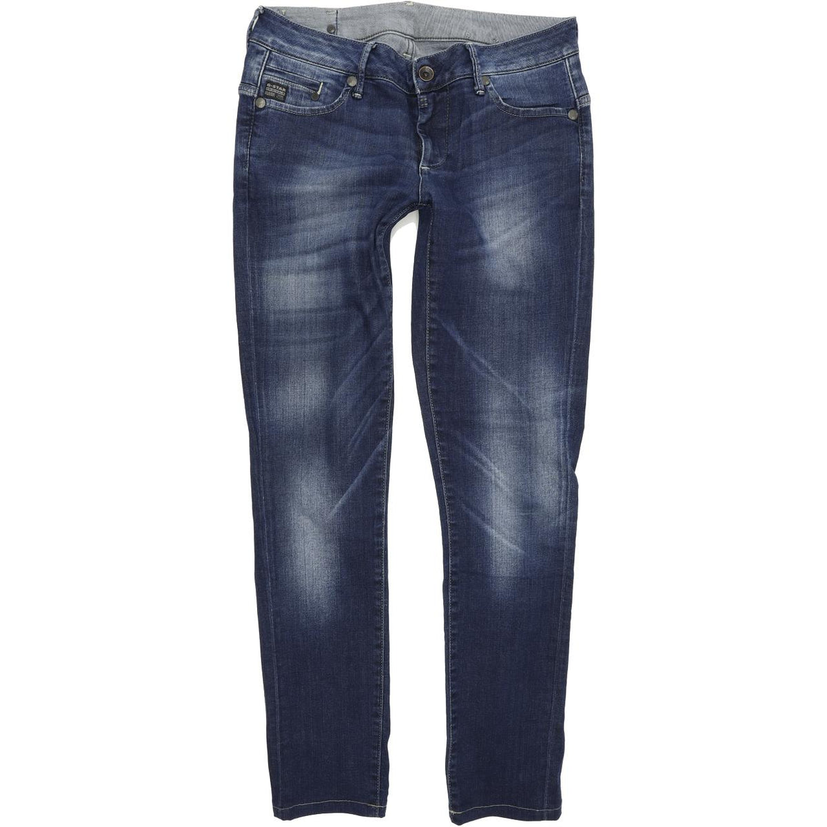 G-Star Women Blue Skinny Slim Stretch Jeans W32 L31