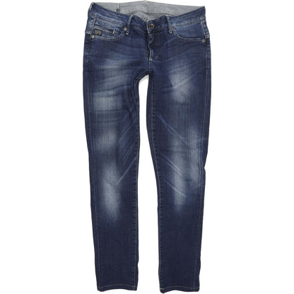 G-Star Women Blue Skinny Slim Stretch Jeans W32 L31