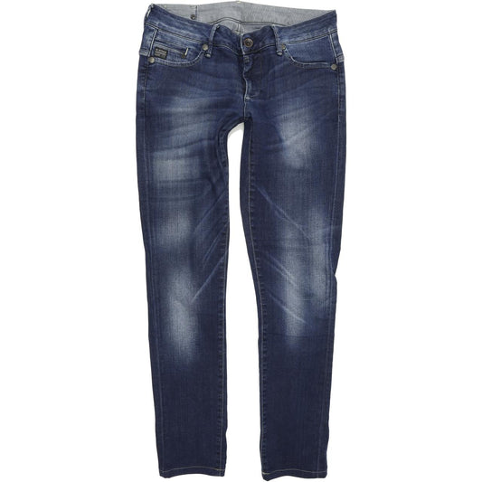 G-Star Women Blue Skinny Slim Stretch Jeans W32 L31