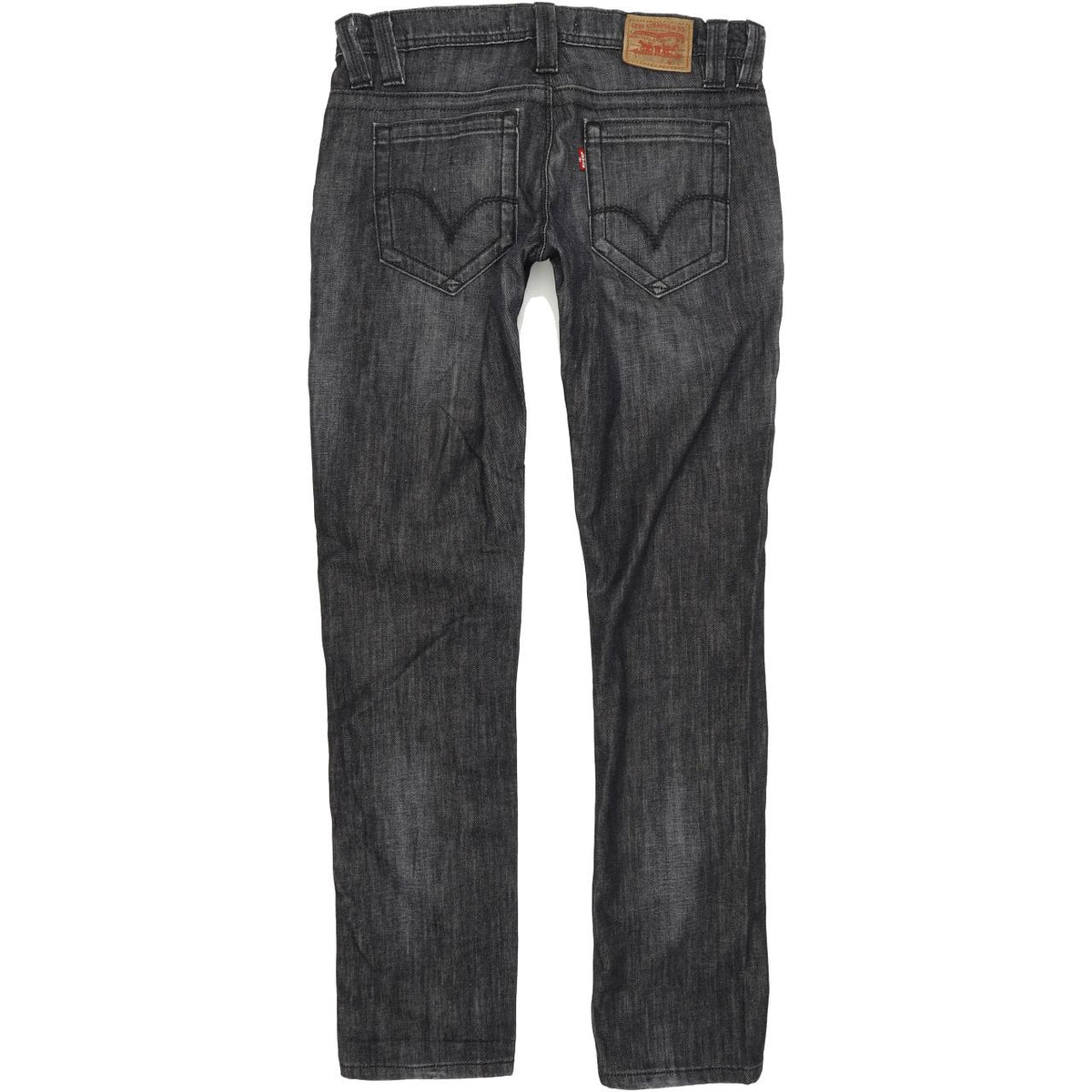 Levi's 481 Women Charcoal Skinny Slim Stretch Jeans W28 L32