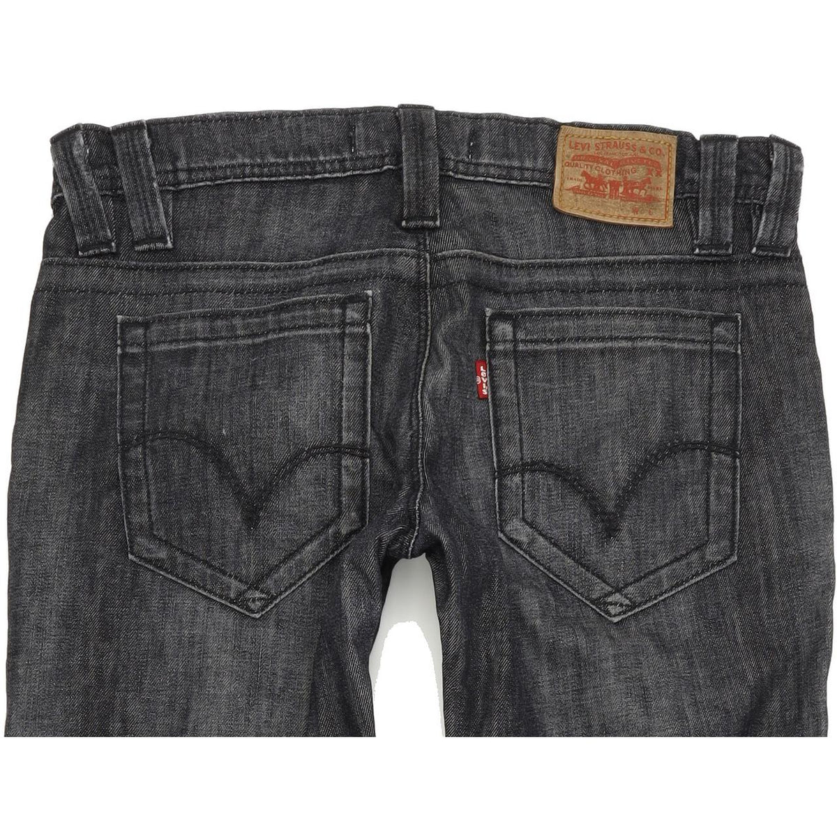 Levi's 481 Women Charcoal Skinny Slim Stretch Jeans W28 L32
