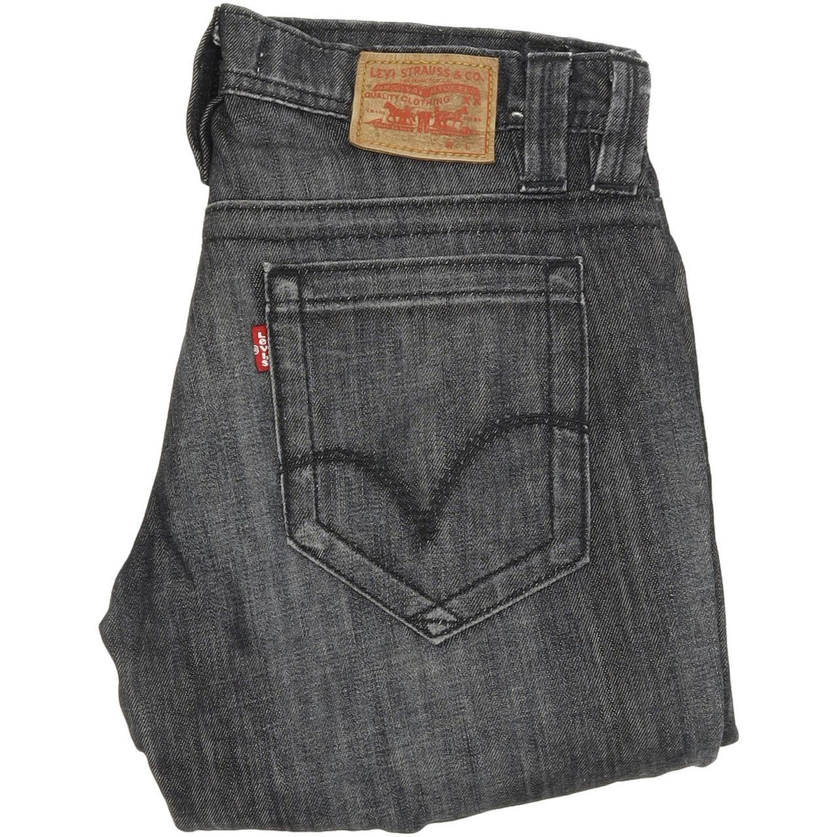 Levi's 481 Women Charcoal Skinny Slim Stretch Jeans W28 L32