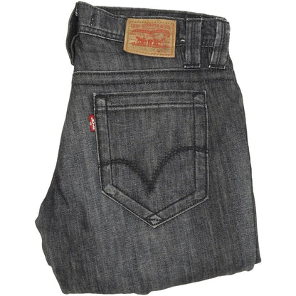 Levi's 481 Women Charcoal Skinny Slim Stretch Jeans W28 L32