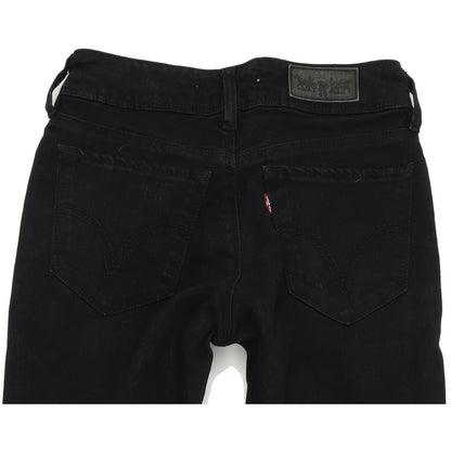 Levi's 471 Women Black Skinny Slim Jeans W26 L34