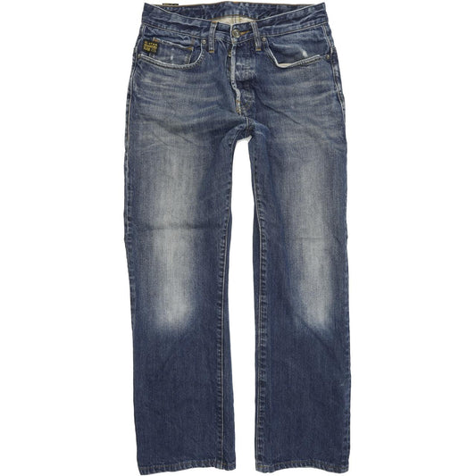G-Star Yield Men Blue Straight Loose Jeans W29 L30
