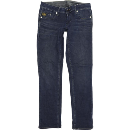 G-Star Midge Women Blue Straight Regular Stretch Jeans W30 L33