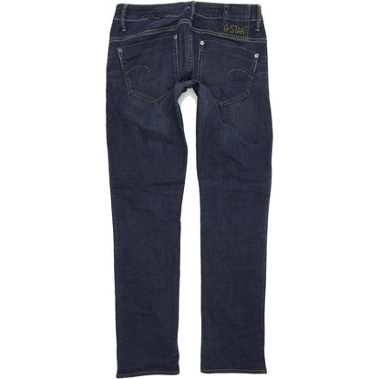 G-Star Midge Women Blue Straight Regular Stretch Jeans W30 L33