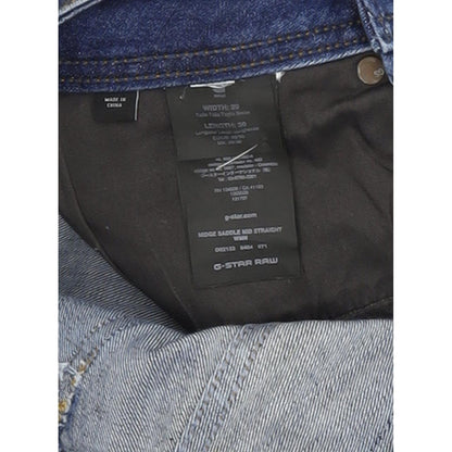 G-Star Midge Saddle Women Blue Straight Regular Stretch Jeans W29 L30