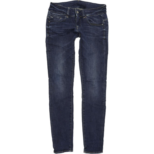 G-Star Midge Cody Women Blue Skinny Slim Stretch Jeans W28 L34