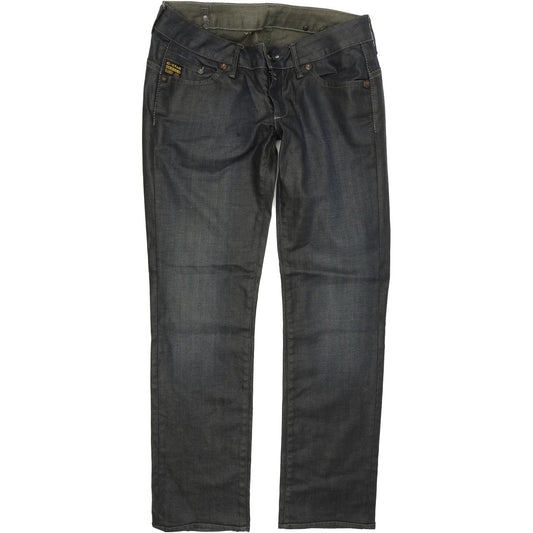 G-Star Midge Women Blue Straight Regular Stretch Jeans W30 L30