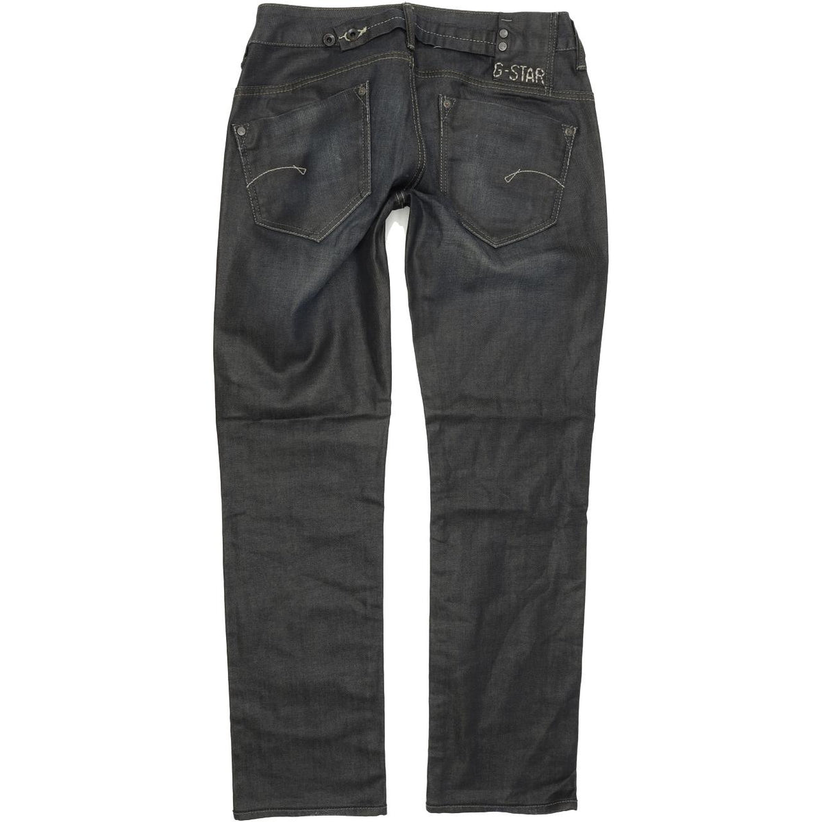 G-Star Midge Women Blue Straight Regular Stretch Jeans W30 L30