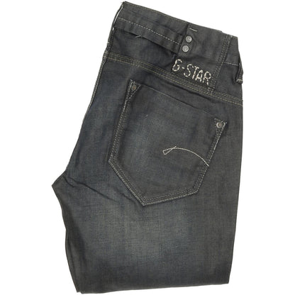 G-Star Midge Women Blue Straight Regular Stretch Jeans W30 L30