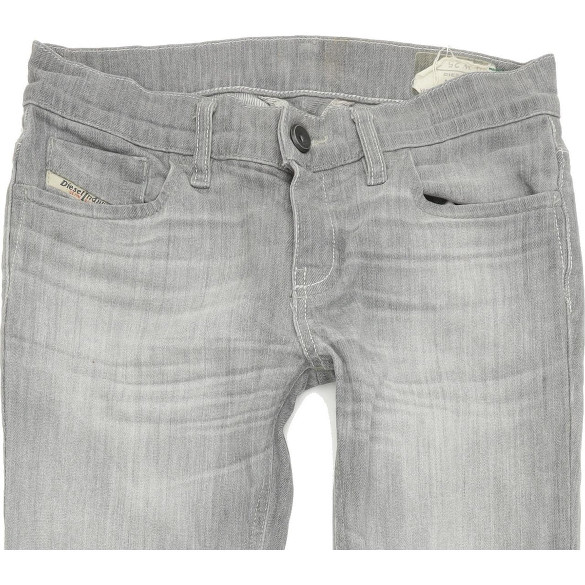 Diesel Liv 008GC Women Blue Straight Regular Stretch Jeans W25 L33