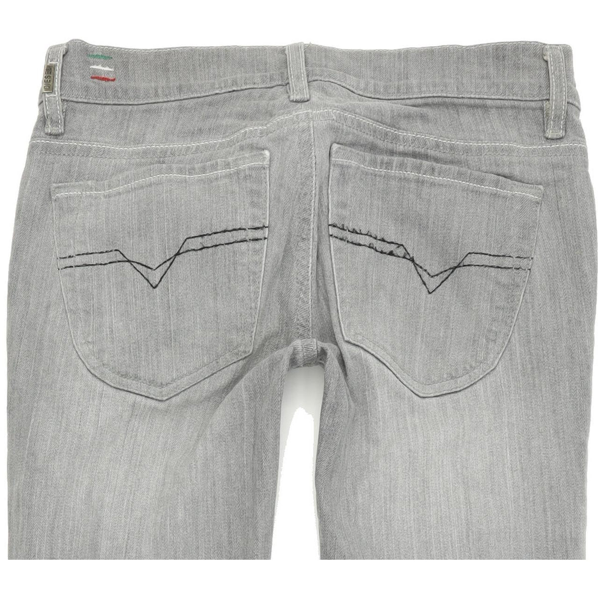 Diesel Liv 008GC Women Blue Straight Regular Stretch Jeans W25 L33