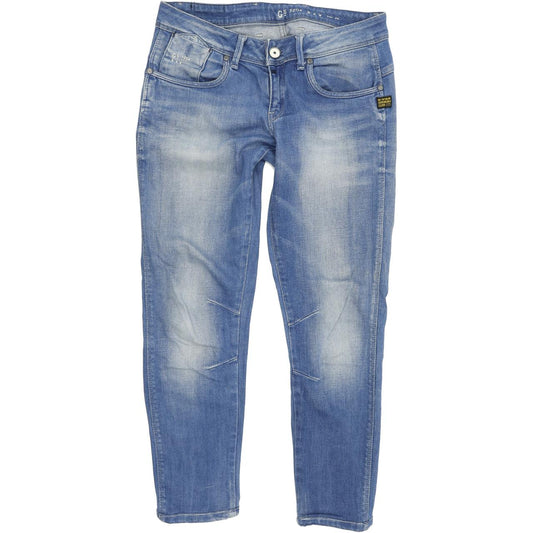 G-Star Refender Women Blue Skinny Slim Stretch Jeans W28 L26