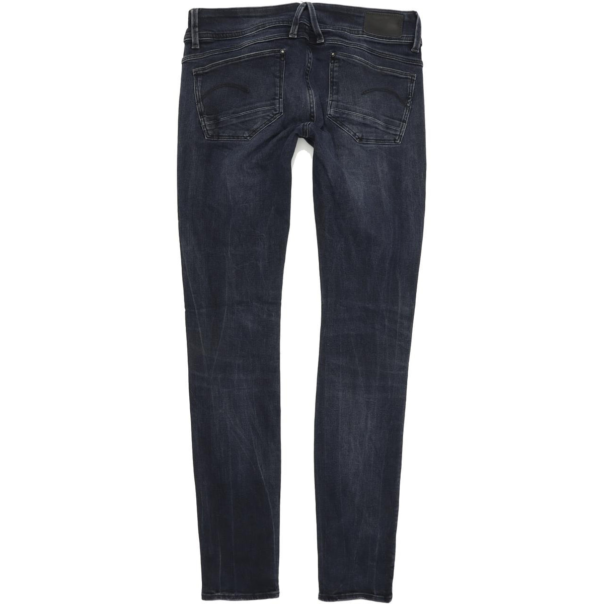 G-Star Lynn Mid Women Blue Skinny Slim Stretch Jeans W27 L32