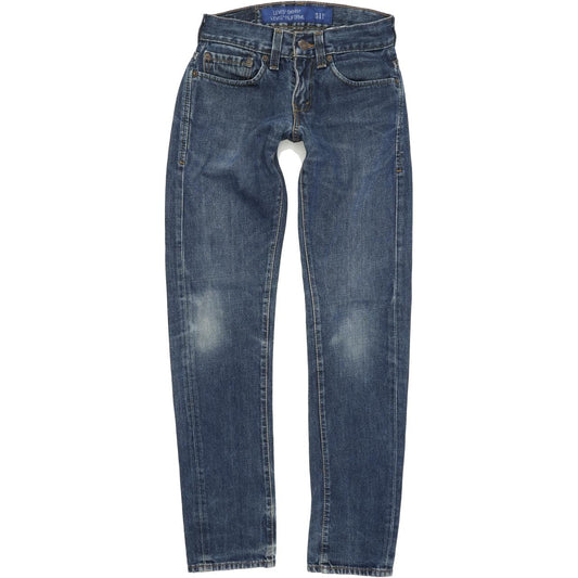 Levi's 511 Men Blue Skinny Slim Jeans W28 L32
