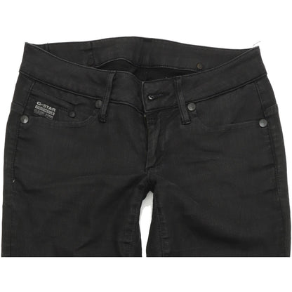 G-Star Midge Women Black Skinny Slim Stretch Jeans W28 L32