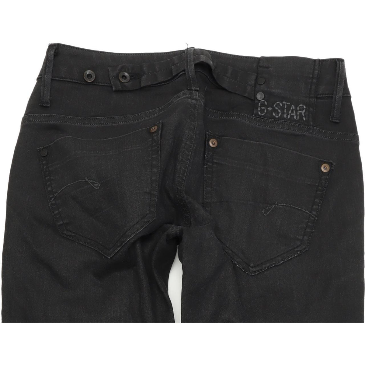 G-Star Midge Women Black Skinny Slim Stretch Jeans W28 L32
