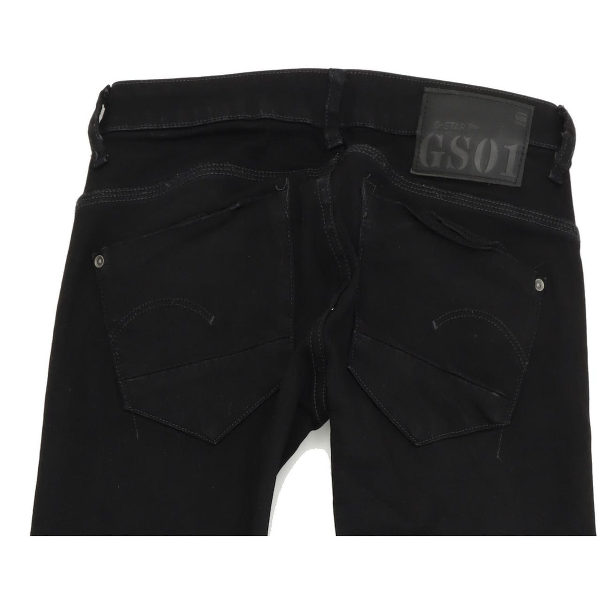G-Star Radar Women Black Skinny Slim Stretch Jeans W26 L32