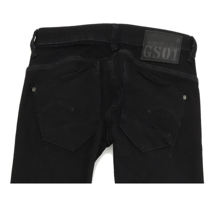 G-Star Radar Women Black Skinny Slim Stretch Jeans W26 L32