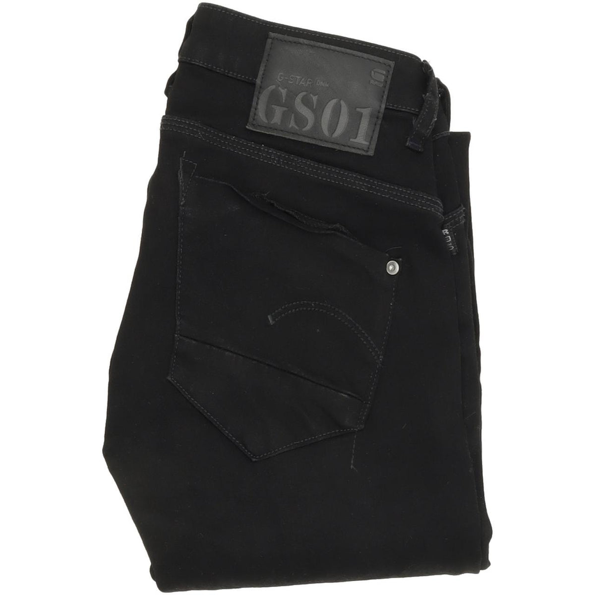 G-Star Radar Women Black Skinny Slim Stretch Jeans W26 L32