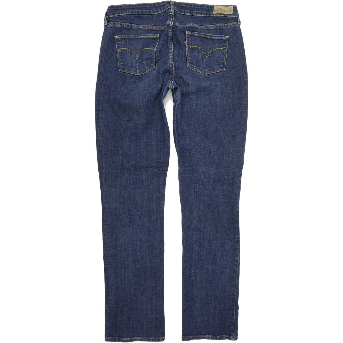 Levi's Slight Curve Women Blue Straight Regular Stretch Jeans W30 L34