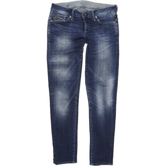 G-Star Midge Women Blue Straight Regular Stretch Jeans W30 L31