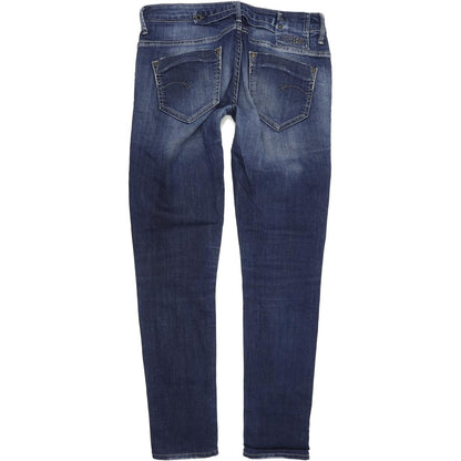 G-Star Midge Women Blue Straight Regular Stretch Jeans W30 L31