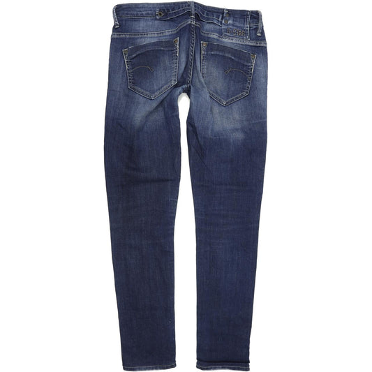 G-Star Midge Women Blue Straight Regular Stretch Jeans W30 L31