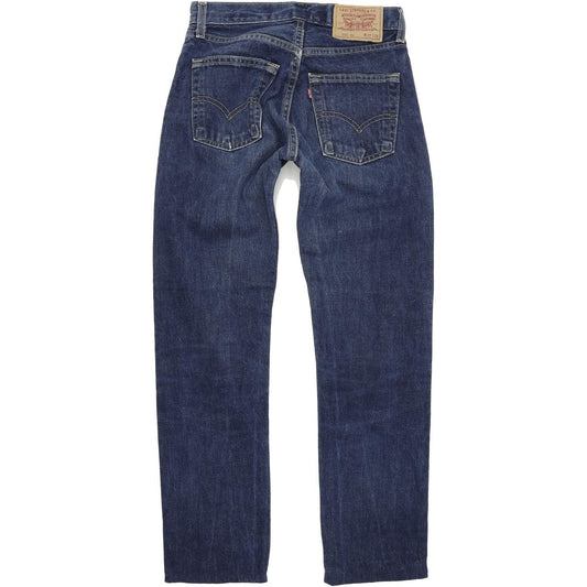 Levi's 505 Men Blue Straight Regular Jeans W27 L29