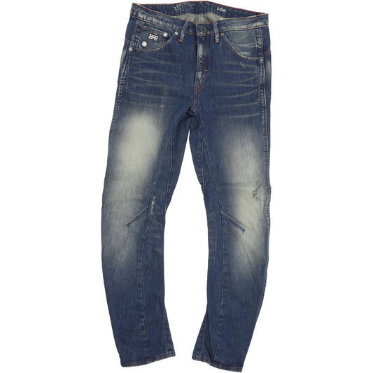 G-Star Arc 3D Women Blue Tapered Regular Jeans W25 L32