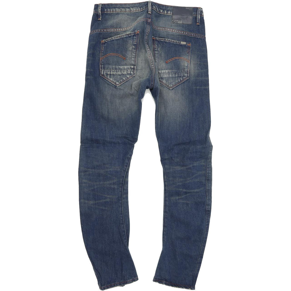 G-Star Arc 3D Women Blue Tapered Regular Jeans W25 L32