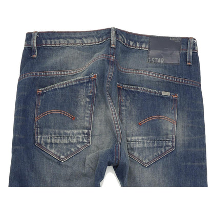 G-Star Arc 3D Women Blue Tapered Regular Jeans W25 L32