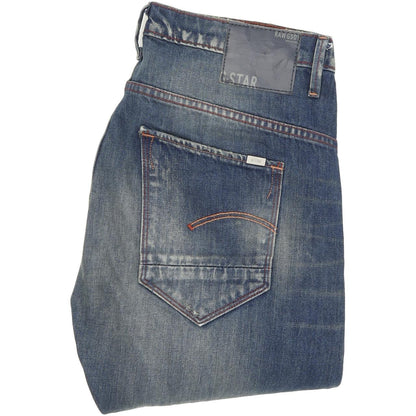 G-Star Arc 3D Women Blue Tapered Regular Jeans W25 L32