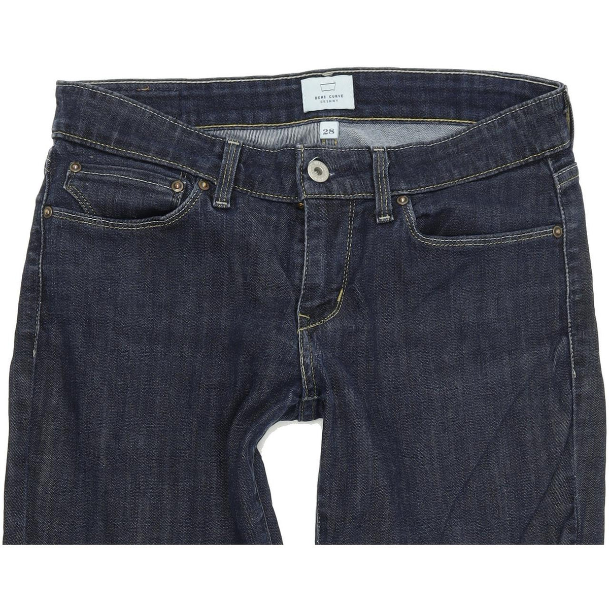 Levi's Demi Curve Women Blue Skinny Slim Stretch Jeans W28 L28