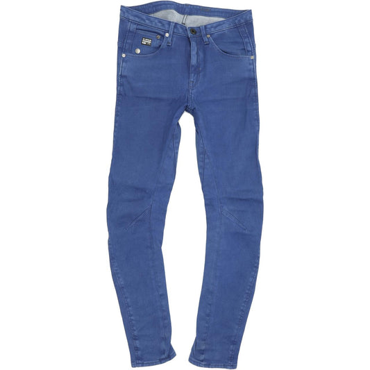 G-Star Arc 3D Women Blue Tapered Regular Stretch Jeans W24 L34
