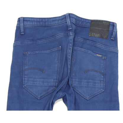 G-Star Arc 3D Women Blue Tapered Regular Stretch Jeans W24 L34